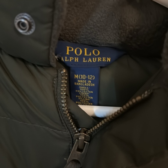 Lightly used polo winter coat - Picture 2 of 3